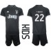 Juventus Timothy Weah #22 Dětské Oblečení 3rd Dres 2023-24 Krátkým Rukávem (+ trenýrky)